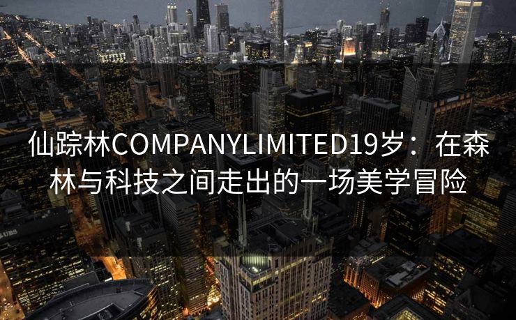 仙踪林COMPANYLIMITED19岁：在森林与科技之间走出的一场美学冒险